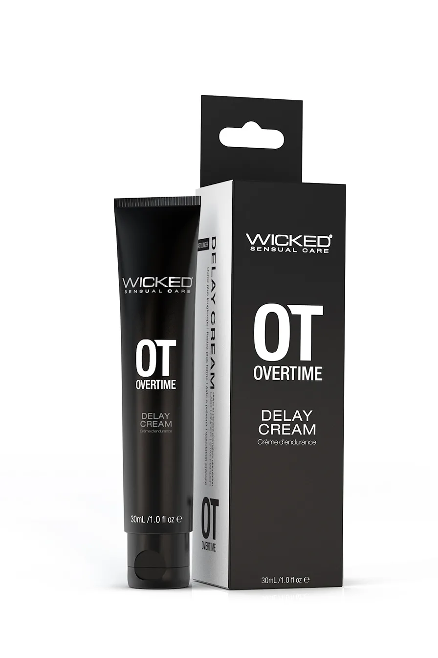 Overtime Delay Cream - 1 Fl. Oz. Lubes & Essentials Wicked Sensual Care