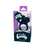 Ohhh Bunny Frisky Bunny Vibrating Ring - Black Pearl Festival & Rave VeDO