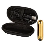 Rechargeable Hideaway Bullet - Gold Vibrators CalExotics