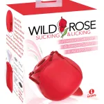 Wild Rose Sucking and Licking - Red Vibrators Icon Brands