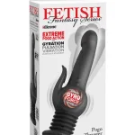 Pogo Thruster Masturbator - Black Vibrators Pipedream
