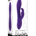 Wavy Rabbit Purple Vibrators Evolved Novelties