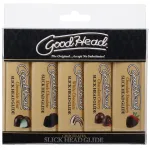Goodhead - Slick Head Glide - Chocolate - 5 Pack - 1 Fl. Oz. Lubes & Essentials Doc Johnson