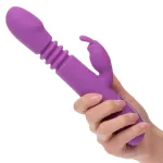 Jack Rabbit Elite Thrusting Rabbit - Purple Vibrators CalExotics