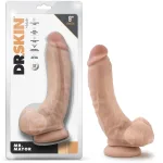 Dr. Skin - Mr. Mayor - 9 Inch Dildo With Balls - Beige Dildos Blush