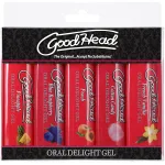 Goodhead - Oral Delight Gel - 5 Pack - 1 Oz. Enhancers Doc Johnson
