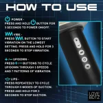 Thunder Stroker Sucking Masturbator - Silver Strokers & Pumps XR Brands