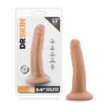 Dr. Skin - 5.5 Inch Cock with Suction Cup - Vanilla Dildos Blush