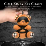 Rope Teddy Bear Keychain Novelty XR Brands