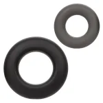 Alpha Liquid Silicone Prolong Set of 2 - Black/gray Enhancers CalExotics