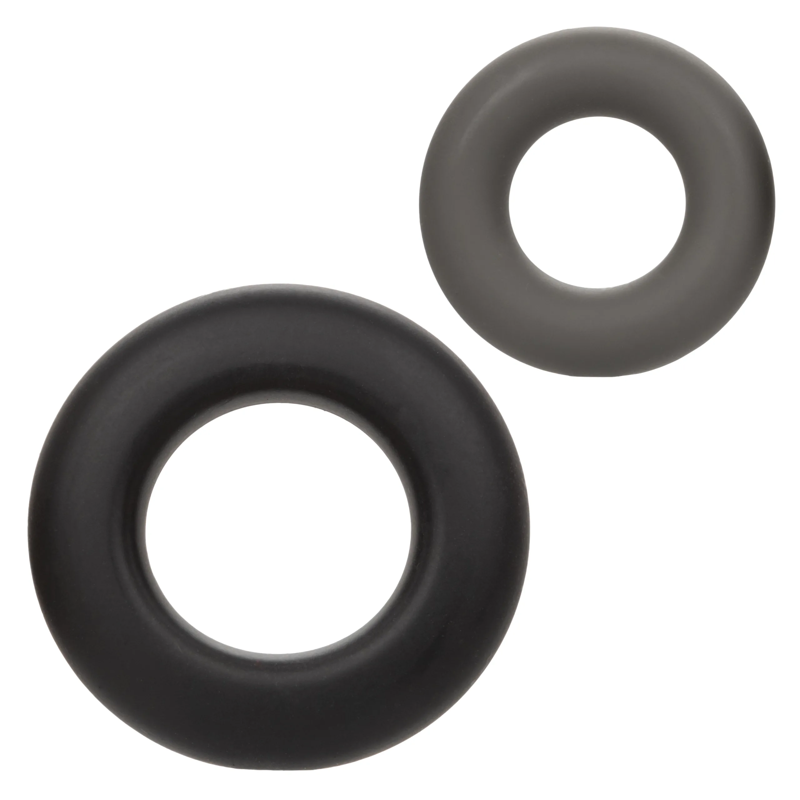 Alpha Liquid Silicone Prolong Set of 2 - Black/gray Enhancers CalExotics