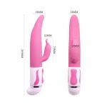 Pretty Love Antonie Twisting Rabbit - Pink Vibrators Pretty Love