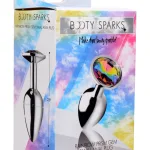 Rainbow Prism Gem Anal Plug - Small Anal Play XR Brands