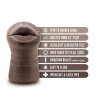 Enlust - Krystal - Vibrating Stroker - Brown Vibrators Blush