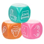 Naughty Bits Roll With It Icon - Based Sex Dice Game Couples & C-Rings CalExotics