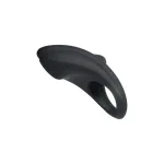 Overdrive Plus Rechargeable Cock Ring - Black Festival & Rave VeDO