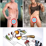 Pin the Cock on the Jock Novelty Sportsheets