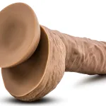 Au Naturel - Big Billy - 9 Inch Dildo - Mocha Dildos Blush