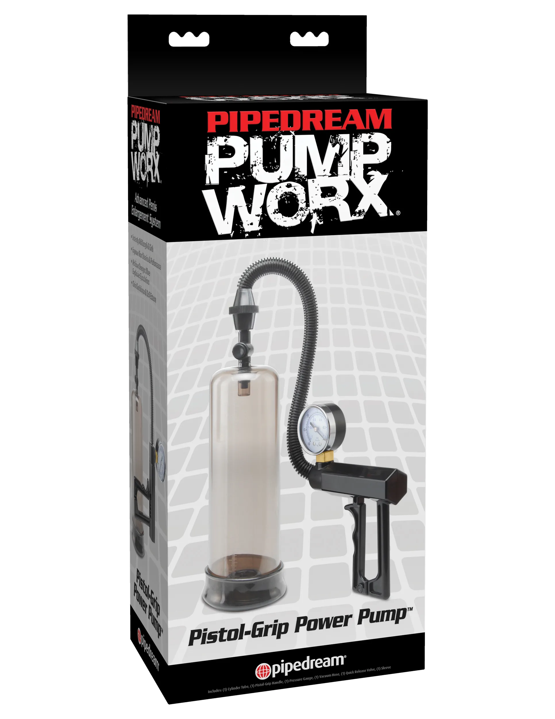 Pump Worx Pistol-Grip Power Pump - Black Strokers & Pumps Pipedream