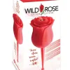 Wild Rose Le Point Suction/stim - Red Vibrators Icon Brands