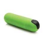 Glow in the Dark Bullet With Remote - Green Vibrators XR Brands