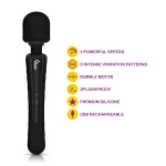 Obsession Wand Massager - Black Vibrators Viben