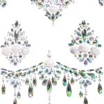 Siren Adhesive Body Jewels Sticker - Clear Costumes Leg Avenue