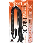 The 9's Orange Is the New Black Whip It - Black BDSM & Kink Icon Brands