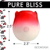 Pulsing Petals Throbbing Rose Stimulator - Red Lubes & Essentials XR Brands