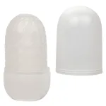 Boundless Reversible Ribbed Stroker - Clear Festival & Rave CalExotics