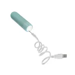 Gaia Eco Rechargeable Bullet - Aqua Vibrators Blush