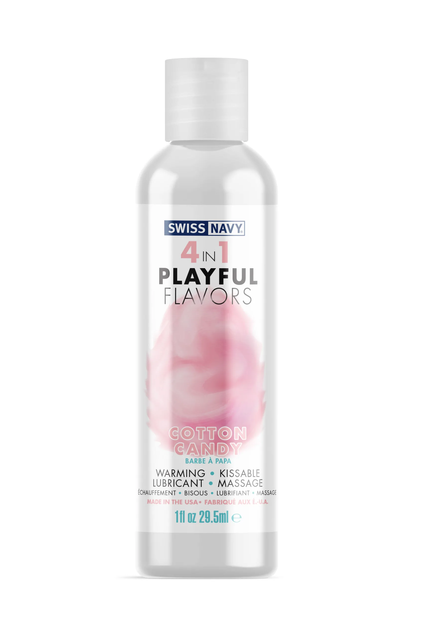 Swiss Navy 4-in-1 Playful Flavors - Cotton Candy 1 Oz Lubes & Essentials M.D. Science Lab