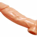 Realistic Flesh Penis Enhancer and Ball Stretcher Enhancers XR Brands