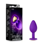 Temptasia - Bling Plug Small - Purple Anal Play Blush