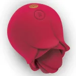 Rosegasm Rose Blossom Licker - Red Vibrators XGEN