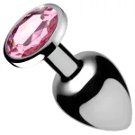 Pink Gem Anal Plug - Medium Anal Play XR Brands