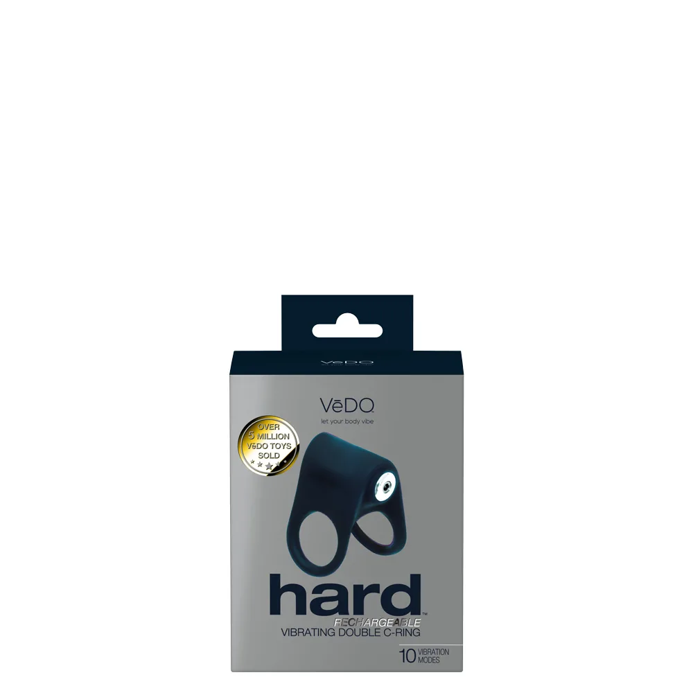 Hard Rechargeable C-Ring - Black Festival & Rave VeDO