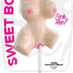 Lusty Lickers - Female Torso Pop - Vanilla Edible | X-Rated Candy Hott Products