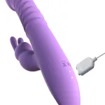 Fantasy for Her Her Thrusting Silicone Rabbit Festival & Rave Pipedream