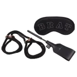 Knotty Brat Kit - Black BDSM & Kink Sportsheets