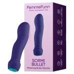 Sormi Bullet Flickering Bullet Vibrator - Purple Vibrators Femme Funn
