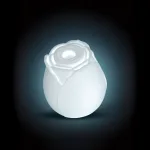 Inya - the Rose - Glow in the Dark - White Strokers & Pumps nsnovelties