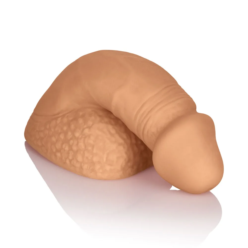 Packer Gear 4 Inch Silicone Packing Penis - Tan Strokers & Pumps CalExotics