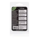 Tri-Rings Glow-in-the Dark Cockrings CalExotics