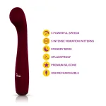 Devotion G-Spot Massager - Ruby Vibrators Viben