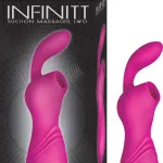 Infinitt Suction Massager Two - Pink Vibrators Nasstoys