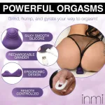 Vibrating Silicone Grinder - Purple Lubes & Essentials XR Brands