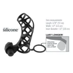 Fantasy X-Tensions Extreme Silicone Power Cage - Black BDSM & Kink Pipedream