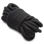 Hook Up 10 Piece Plush Bondage Set - Black BDSM & Kink XR Brands