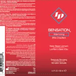 ID Sensation Warming Water Based Lubricant 4.4 Oz Lubes & Essentials I.D. Lubricants